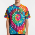 Camiseta multicolor